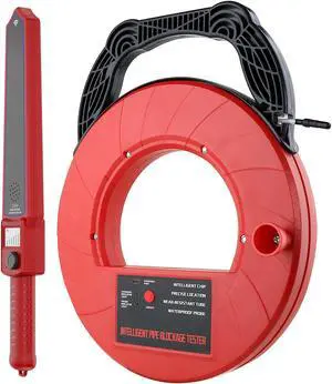 Pipe Locators Pipe Blockage Detector 30M /100ft Diagnostic-tool Scanner Wall