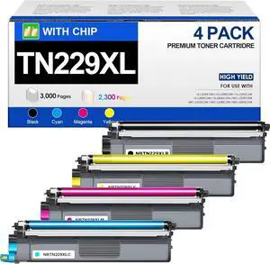 TN229XL Toner Cartridge For Brother TN-229 MFC-L3780CDW HL-L3220cdw MFC-L3720cdw