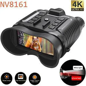 NV8161 1080P 8X Digital Zoom Head Mount Infrared Night Vision Hunting Binoculars