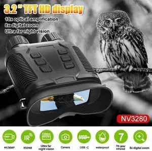 NV3280 Full Color Night Vision 4K HD Video Photo Digital Outdoor Infrared Camera