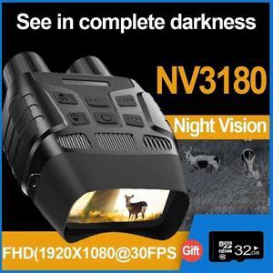 Digital Night Vision Goggles Binoculars 8x Zoom Infrared Scope Video IR Camera