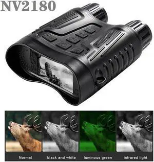 NV2180 Night Vision Binoculars 3.2" HD 4K 1080P 8X Digital Zoom Telescope 300M