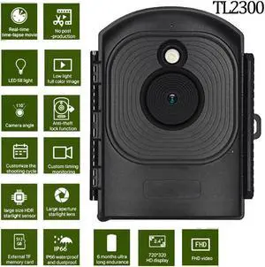 TL2300 Digital Time-Lapse Camera Full Color Outdoor Wide Angle Video Recorder