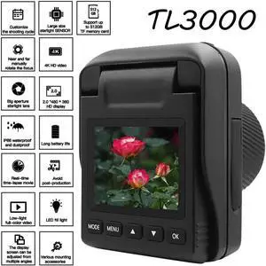 TL3000 Portable Time Lapse Full Color Camera Support timing shooting recording