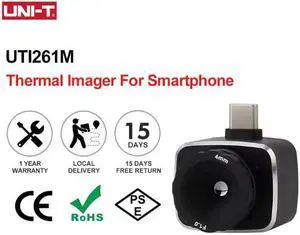 UNI-T Thermal Imager UTi261M Industrial Floor Heat PCB Detection Thermometer Adjustable Lens Infrared Thermal Camera