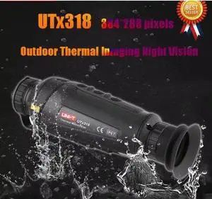 UNI-T UTx318 Thermal Monocular Telescope 384×288 Pixels Thermal Imager For Hunting Thermographic Camera Night Vision IP67.