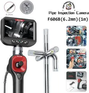 Ralcam Articulating Borescope Industrial Endoscope Inspection Camera 4-Way 360°