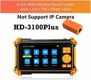 Tester 5 Inch  Monitor 8MP Analog Camera Tester