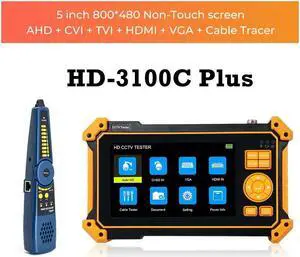 3100/3200 Tester 5 Inch Mini Monitor HD Coaxial 8MP HDMI SDI Camera HD-3100C