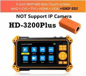 HD 3100/3200 Tester 5 Inch Mini Monitor Coaxial 8MP HDMI SDI Camera HD-3200
