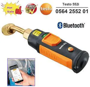 Testo 552i Digital Gauge Wireless Air Conditioning Refrigeration Vacuum Probe