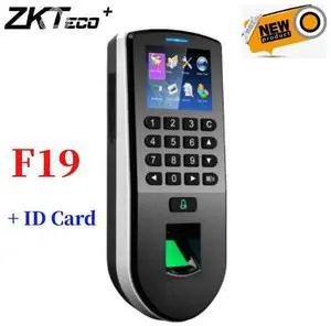 Zk F19 TCP/IP Fingerprint Time Attendance And Access System With ID Card