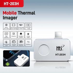 HTI HT-203H 256*192 Thermal Camera Android Type-C Thermal Imager for PCB Detect