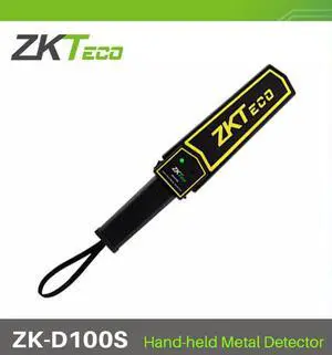 Zkteco D100s hand held metal detector Portable Adjustable Sound & Vibration IP31