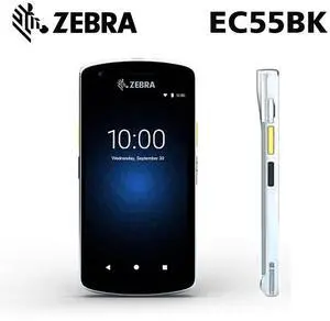 Ze,bra EC55BK-21B243-A6 2D Wireless Mobile Computer Barco,de Scann,er with Battery