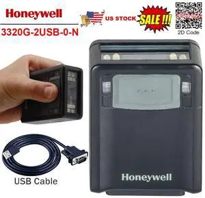 Hon,eywell 3320G-2USB-0-N VuQuest Area Imaging 2D Barco,de Scann,er w/USB Cable