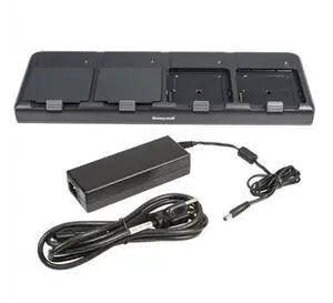 Hon,eywell EDA52 Quad Battery Charger EDA52-QBC-4 W/Power Cord For EDA52 Scann,er