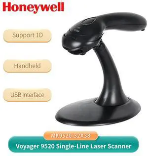 Ho,ne,ywell Voyager MK9520-32A38 1D Handheld Barco,de Scann,er Imager with USB Cable