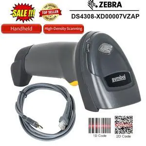 Sym,bol DS4308-XD00007VZAP Handheld Omnidirectional 1D 2D Barco,de Scann,er USB