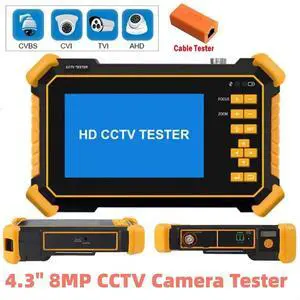 4.3 inch CCTV Monitor Tester AHD / CVI / TVI CVBS Analog CCTV Camera Tester