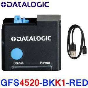 Dat,alo,gic Gryphon GFS4520-BKK1-RED Red Light USB 1D/2D Barco,de Scann,er with Cable