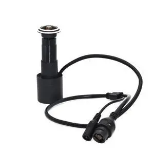 5MP 165° Wide-Angle Peephole Camera 1.78mm Lens PoE Built-in Microphone ONVIF HiEasy APP 5MP 165° Wide-Angle Peephole Camera 1.78mm Lens PoE Built-in Microphone ONVIF HiEasy APP