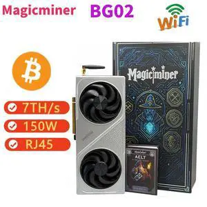 Magic Miner BG02 7.0Th/s ASIC Bitcoin Miner Dual Mode (WiFi+RJ45) BTC Mining Magic Miner BG02 7.0Th/s ASIC Bitcoin Miner Dual Mode (WiFi+RJ45) BTC Mining