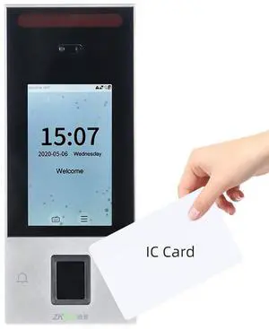 ZKTecon nFace128 Time Fingerprint Facial Recognition Access Control Terminal New nFace128 + IC Card ZKTecon nFace128 Time Fingerprint Facial Recognition Access Control Terminal New nFace128 + IC Card