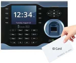 ZKTeco iClock360 WIFI/ID/IC TCP/IP Fingerprint Time Clock Attendance Terminal iClock360+ID ZKTeco iClock360 WIFI/ID/IC TCP/IP Fingerprint Time Clock Attendance Terminal iClock360+ID
