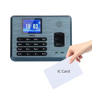 ZKTeco TX628 TCP/IP ID/IC USB Biometric Fingerprint Time Attendance Time Clock TX628 + IC Card ZKTeco TX628 TCP/IP ID/IC USB Biometric Fingerprint Time Attendance Time Clock TX628 + IC Card