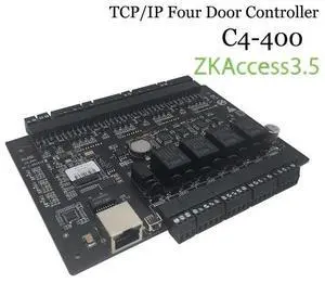 ZKTeco TCP/IP Door Lock Security Entry Controller Access Control Panel System C4-400 ZKTeco TCP/IP Door Lock Security Entry Controller Access Control Panel System C4-400