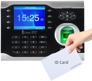 ZKteco Iclock300 TCP/IP ID&IC&WiFi USB Fingerprint Time Attendance System iClock300+ID ZKteco Iclock300 TCP/IP ID&IC&WiFi USB Fingerprint Time Attendance System iClock300+ID