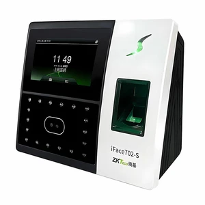 ZKTeco iFace702-S Biometric Facial + Fingerprint Door Access Control Checking-in iFace702-S+ID ZKTeco iFace702-S Biometric Facial + Fingerprint Door Access Control Checking-in iFace702-S+ID