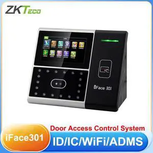 ZKTeco iFace301 TCP/IP Face Door Access Control System & Time Attendance ZKTeco iFace301 TCP/IP Face Door Access Control System & Time Attendance