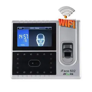 ZKTeco iFace502 Fingerprint Face Recognition Biometric Time Clock Access Control iFace502+WIFI ZKTeco iFace502 Fingerprint Face Recognition Biometric Time Clock Access Control iFace502+WIFI