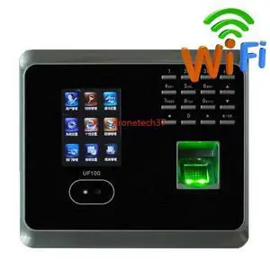 ZKTeco UF100Plus-S WiFi ID/IC/ADMS Fingerprint Face Recognition Time Attendance UF100Plus-S Standard-WIFI Grey ZKTeco UF100Plus-S WiFi ID/IC/ADMS Fingerprint Face Recognition Time Attendance UF100Plus-S Standard-WIFI Grey