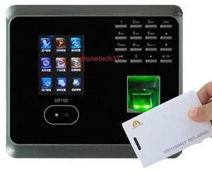 ZKTeco UF100Plus-S WiFi Biometric Fingerprint Face Recognition Time Attendance UF100Plus-S+ID Grey ZKTeco UF100Plus-S WiFi Biometric Fingerprint Face Recognition Time Attendance UF100Plus-S+ID Grey