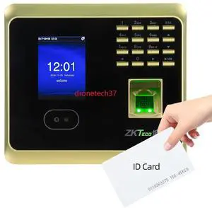 ZKTeco UF100Plus-S Face And Fingerprint Recognition Time Machine WiFi ID/IC/ADMS- UF100Plus-S+ID Golden ZKTeco UF100Plus-S Face And Fingerprint Recognition Time Machine WiFi ID/IC/ADMS- UF100Plus-S+ID Golden