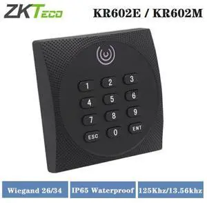 ZKteco KR601 KR602 IC ID RFID Card Access Control Reader Outdoor Use KR602M+IC ZKteco KR601 KR602 IC ID RFID Card Access Control Reader Outdoor Use KR602M+IC