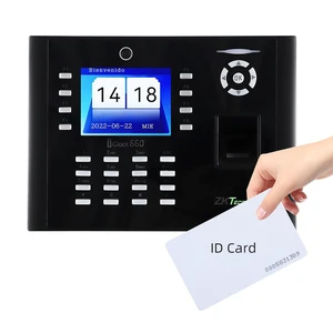 ZKteco iClock660 TCP/IP Fingerprint Time Attendance Terminal Door Access Control iClock660+ID ZKteco iClock660 TCP/IP Fingerprint Time Attendance Terminal Door Access Control iClock660+ID