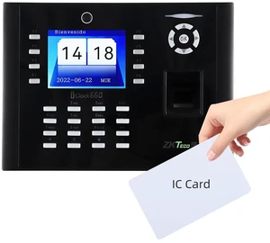 ZKteco iClock660 TCP/IP Fingerprint Time Attendance Terminal Door Access Control iClock660+IC ZKteco iClock660 TCP/IP Fingerprint Time Attendance Terminal Door Access Control iClock660+IC
