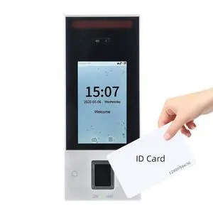 ZKTeco nFace128 Fingerprint Facial Recognition Doorbell Time Attendance Control nFace128+ID ZKTeco nFace128 Fingerprint Facial Recognition Doorbell Time Attendance Control nFace128+ID