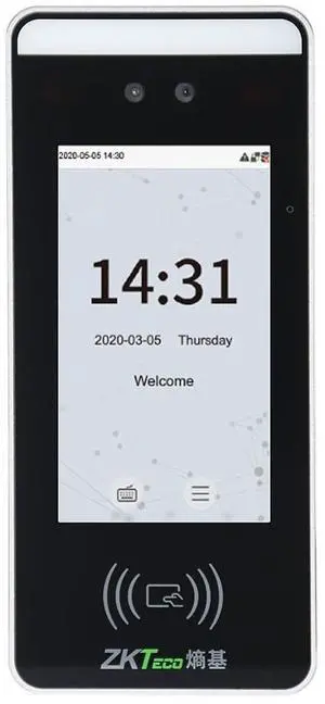 ZKTeco Xface60 Visible Light Biometric Face Facial Recognition Access Control ZKTeco Xface60 Visible Light Biometric Face Facial Recognition Access Control