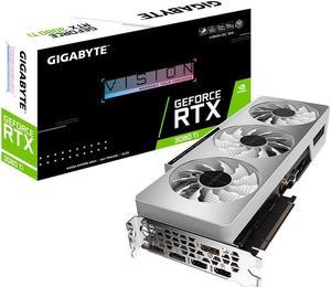 Refurbished GIGABYTE VISION OC GeForce RTX 3080 Ti 12GB GDDR6X PCI Express 40 ATX Video Card GVN308TVISION OC12GD