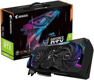 GIGABYTE AORUS GeForce RTX 3080 Ti 12GB GDDR6X PCI Express 4.0 ATX Video Card GV-N308TAORUS M-12GD