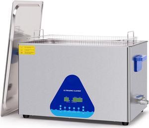 Digital Ultrasonic Cleaner 30L Sonic Cleaner with Heater and Basket for Metal Parts,Carburetor,Fuel Injector,Brass,Auto Parts,Engine Parts,Motor Repair Tools,etc