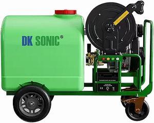 DK SONIC Selfcontained, weather-protected mobile engine cleaning machines