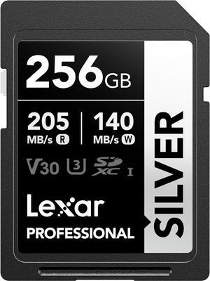 Lexar SD Professional SILVER UHS-I Memory Card 256GB