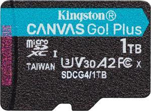 Kingston MicroSD Canvas Go Plus 200MB/s (SDCG4) Memory Card 1TB