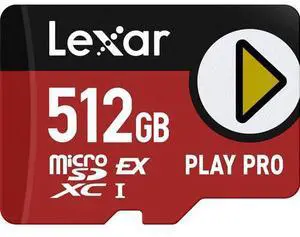 Lexar PLAY PRO microSDXC Express Card 512GB